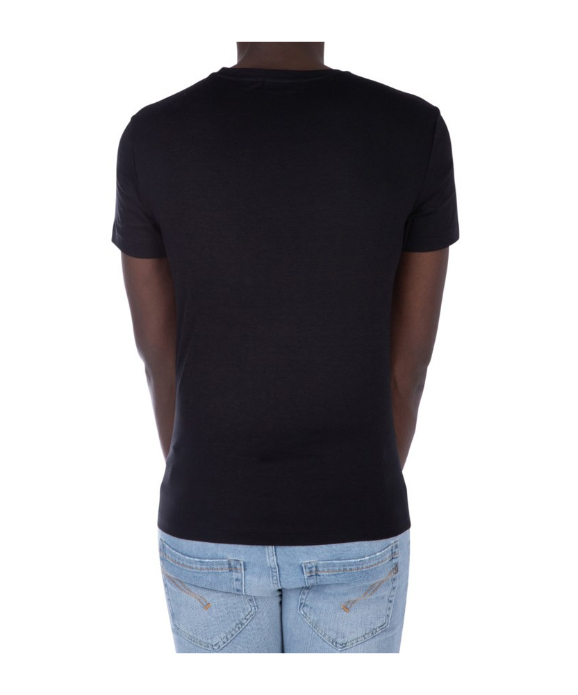 Polo Ralph Lauren Custom Slim-fit In Pima Cotton T-shirt In Black