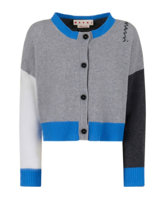 Marni Knitwear Cardigan Embroidered Detail