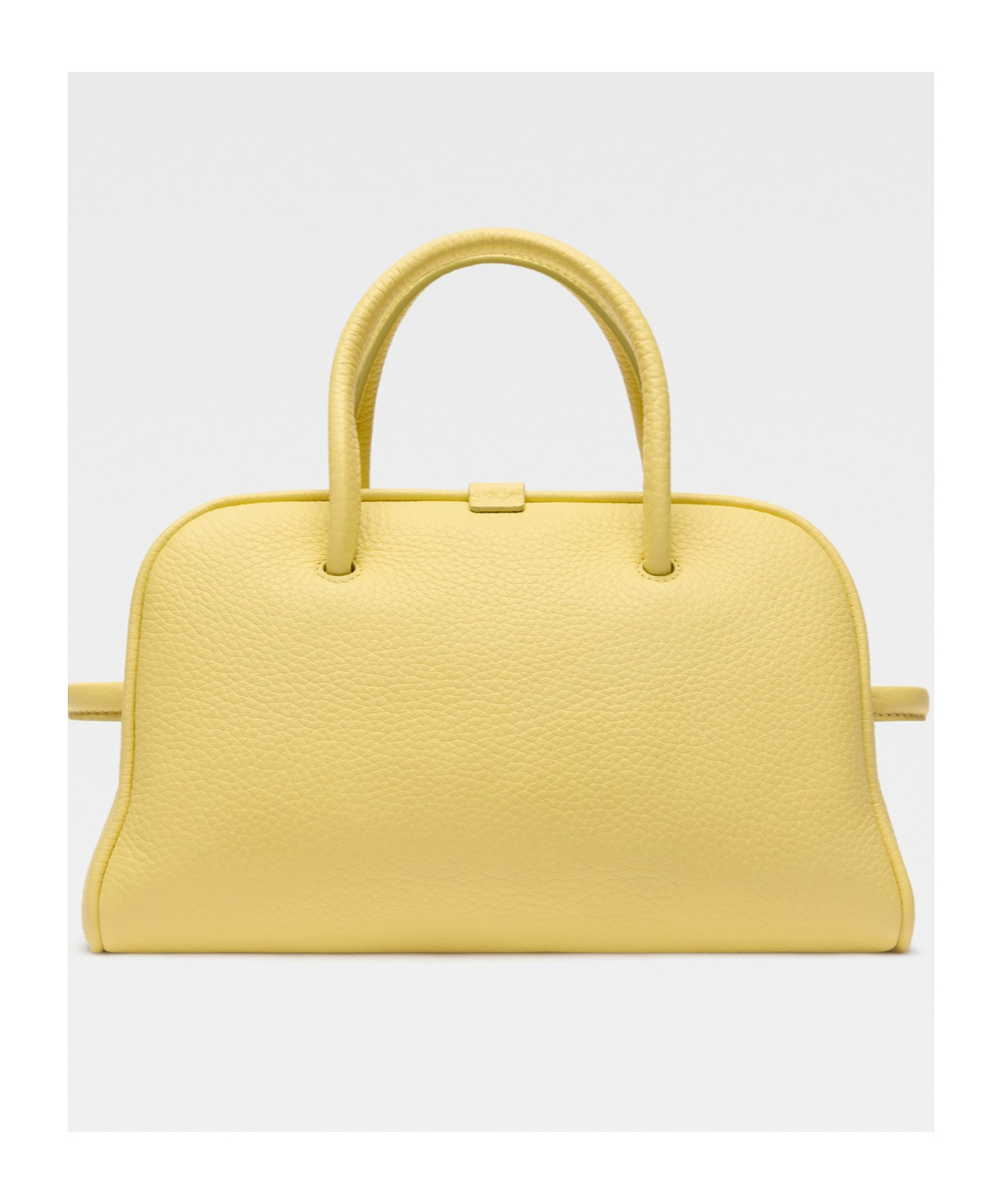 Jacquemus Zippered Shoulder Bag In Yellow