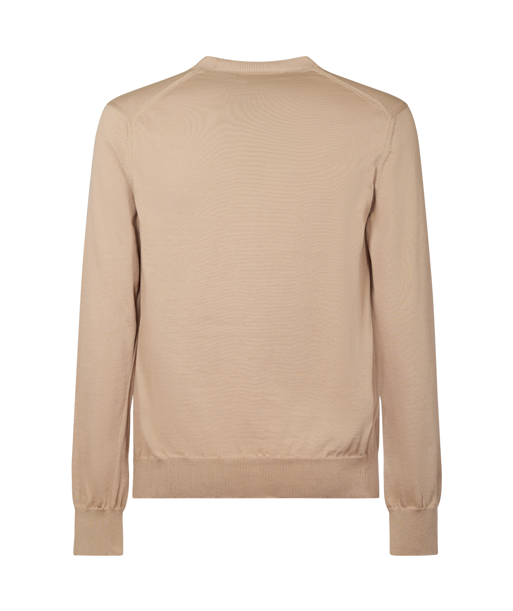Comme Des Garçons Classic Crew Neck Sweater With Ribbed Detailing