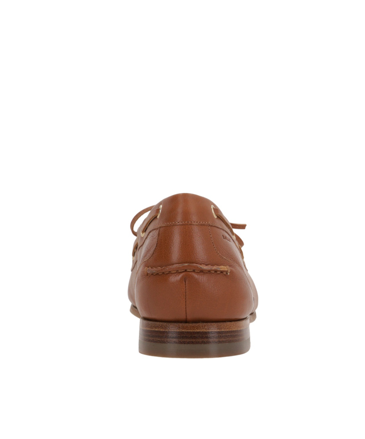 Bally Round Head Loafer Shoes In Brown
