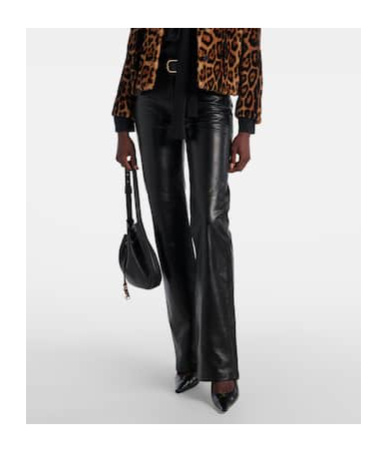 Nili Lotan Belt Loop Casual Pants In Black