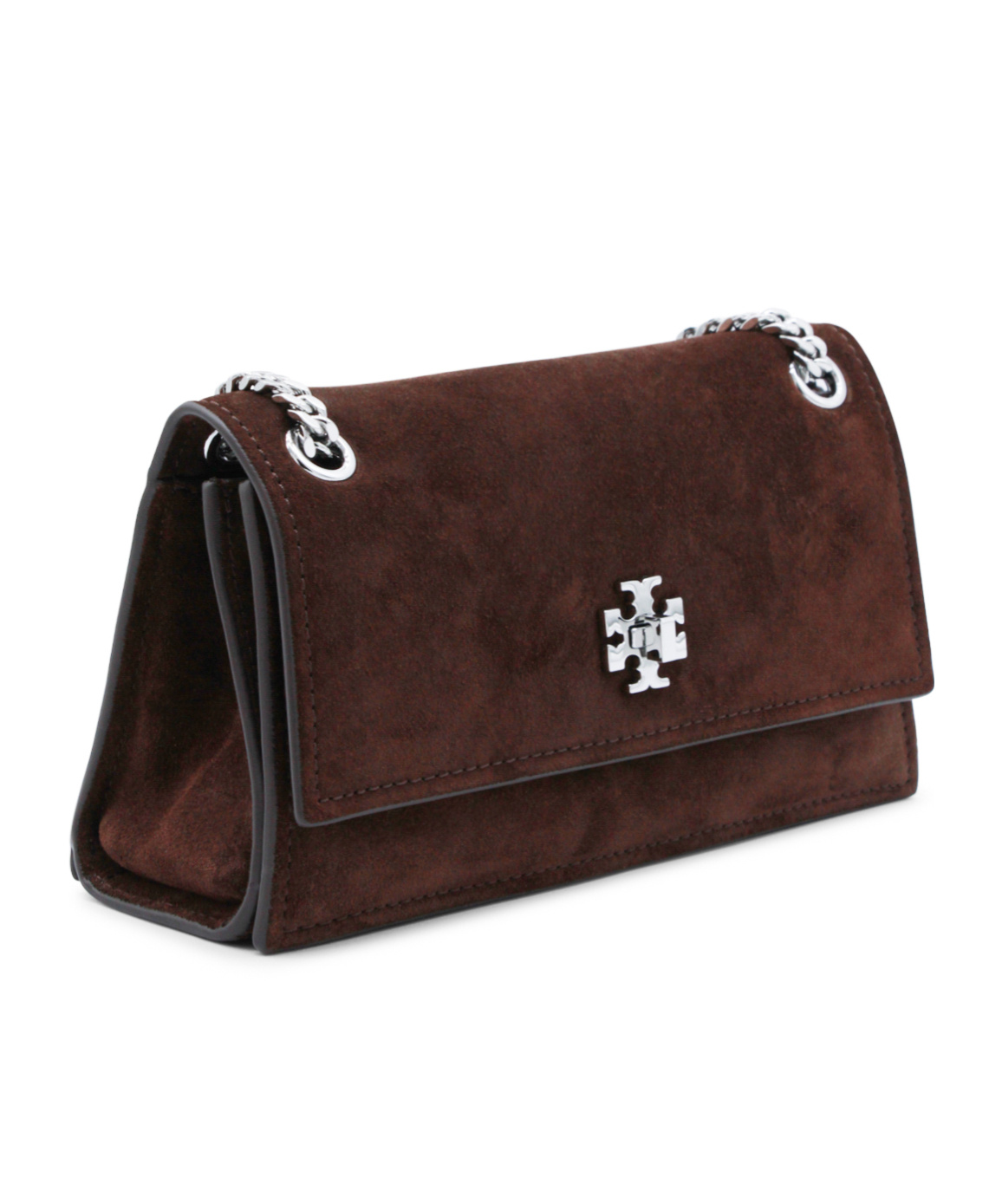 Tory Burch Kira Turnlock Mini Shoulder Bag In Brown