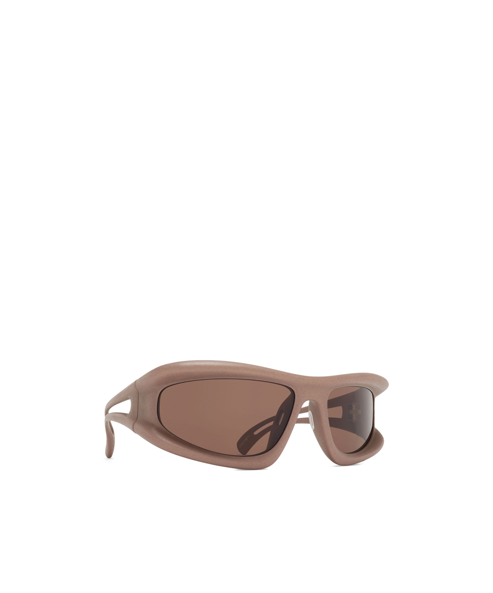 Mykita Logo Sunglasses In Brown