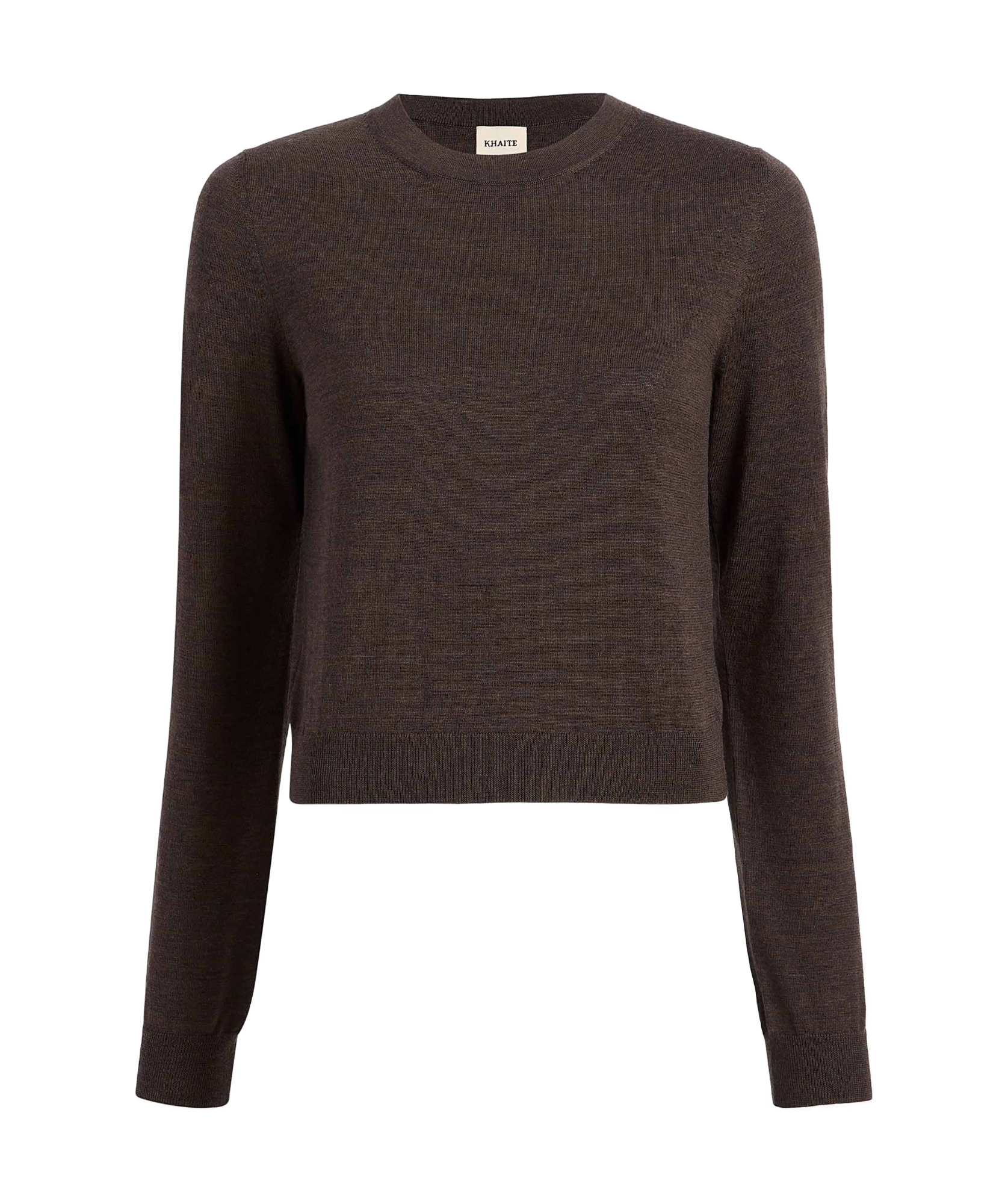 KHAITE FINE-KNIT SWEATER