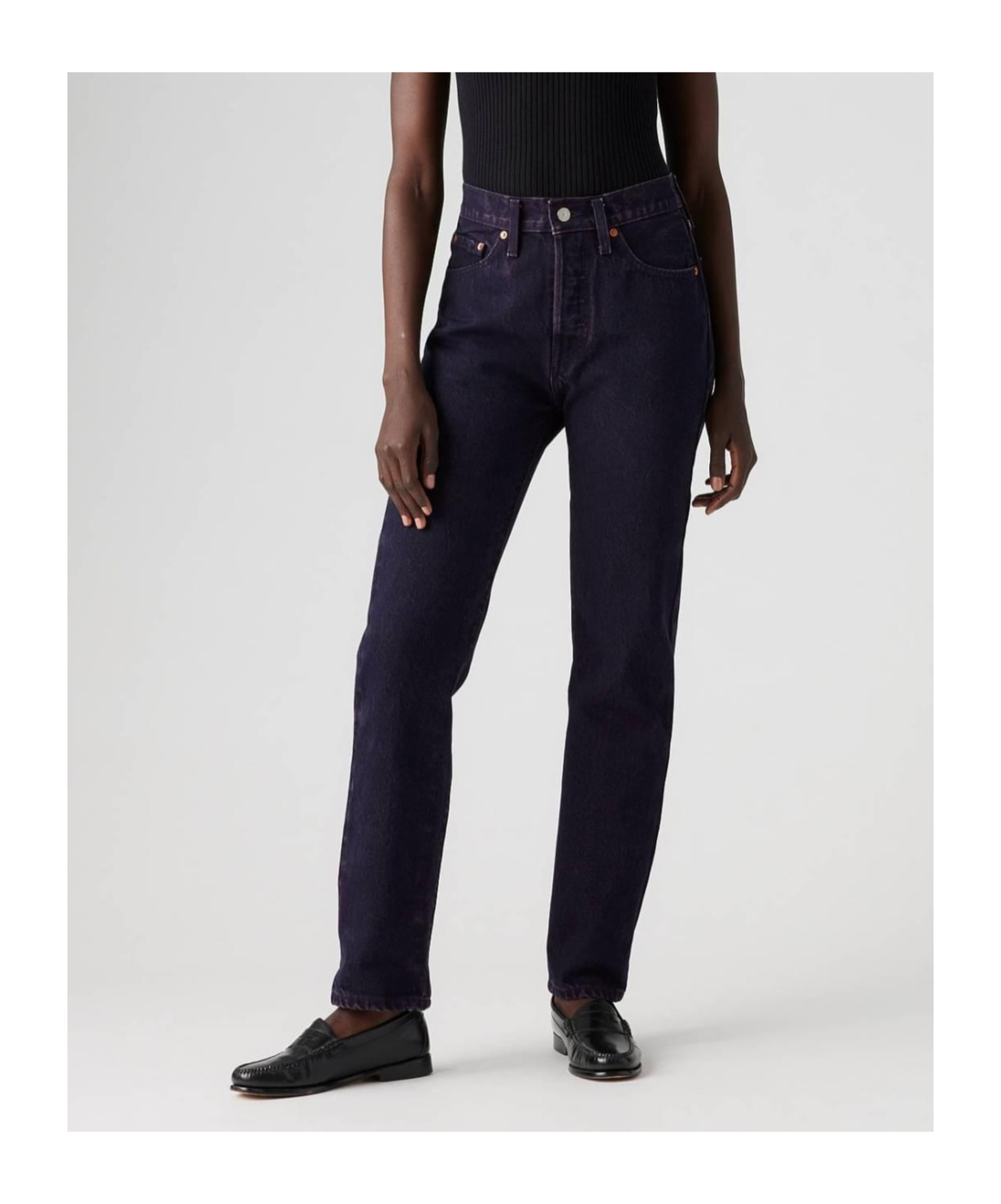 Levi's Belt-loop Jeans In Black
