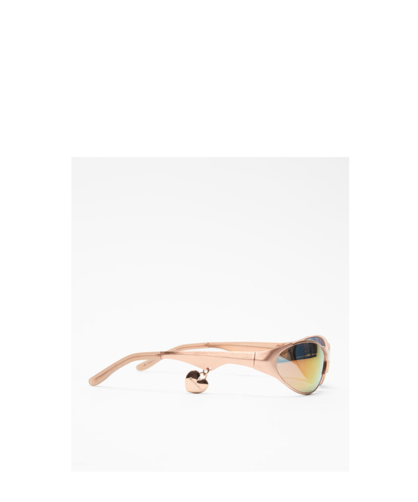 ACNE STUDIOS LUNETTES DE SOLEIL À MONTURE EN MÉTAL