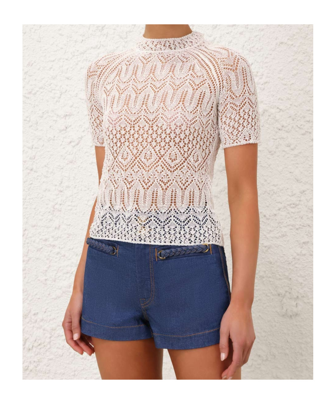 ZIMMERMANN SHORT-SLEEVED T-SHIRT