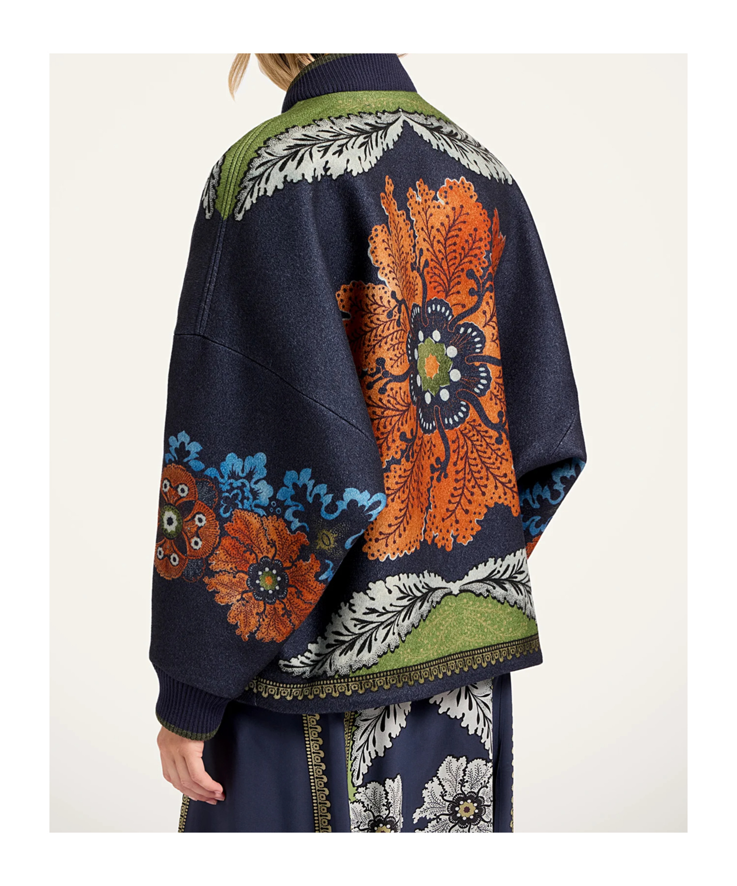 La Doublej Brooklyn Bomber Jacket In Multi
