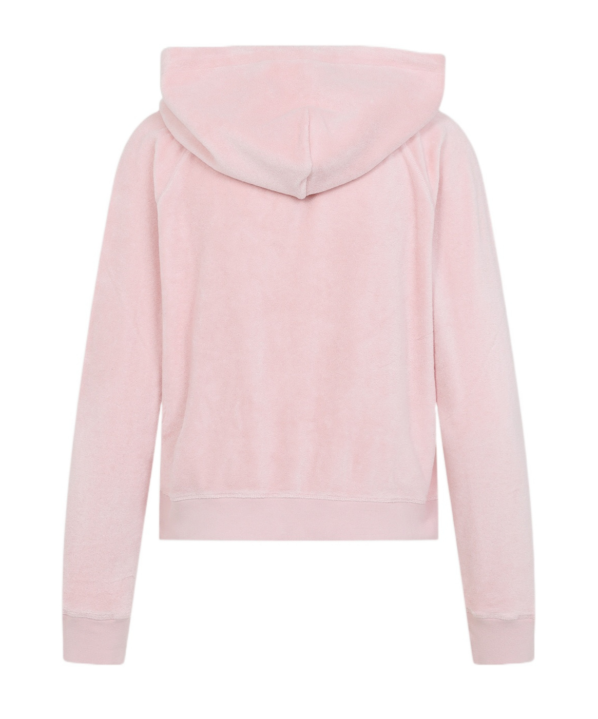 Tom Ford Towelling Hoodie With Hood And Pockets In Pink