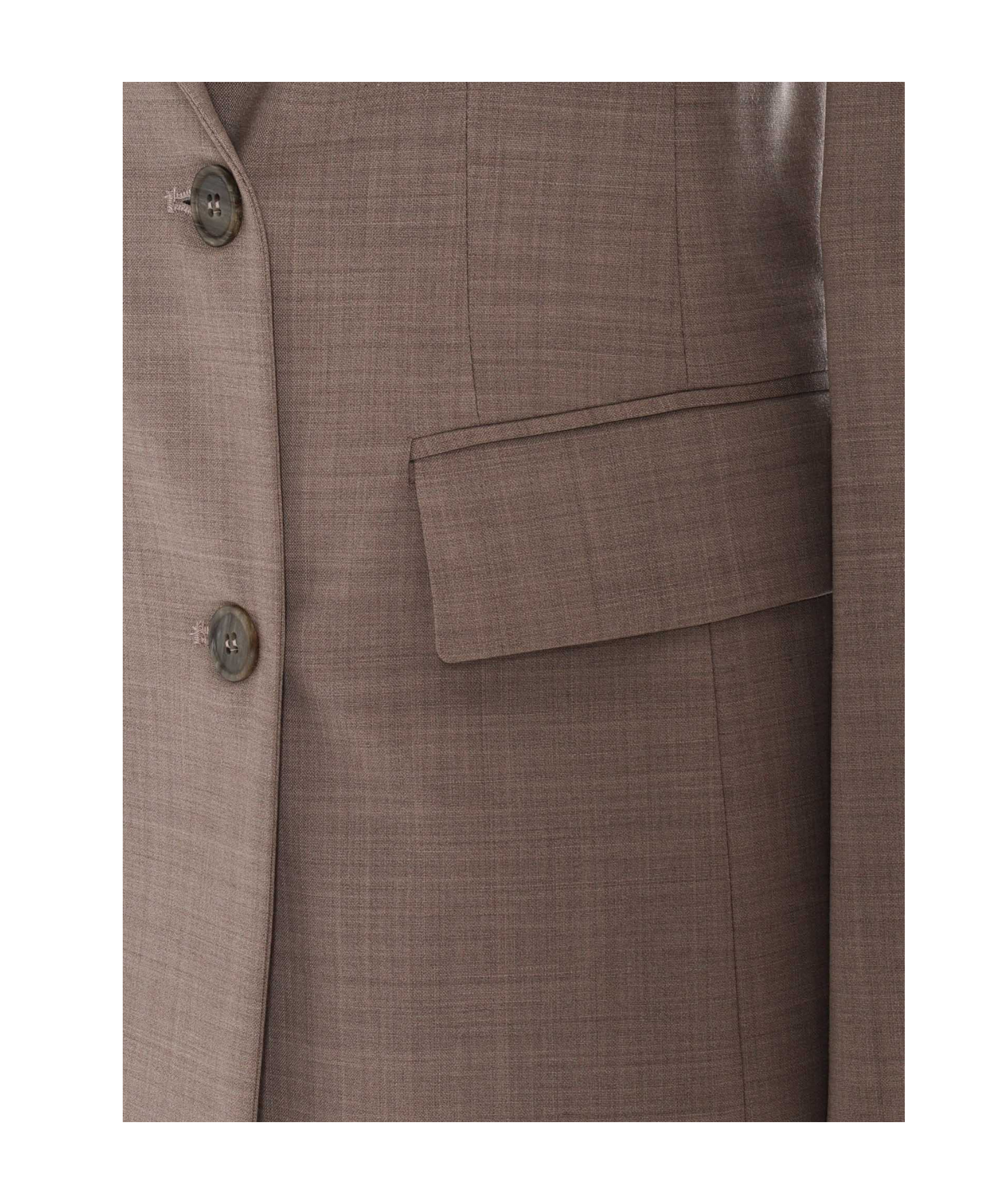 P.a.r.o.s.h Double Breasted Jacket In Gray
