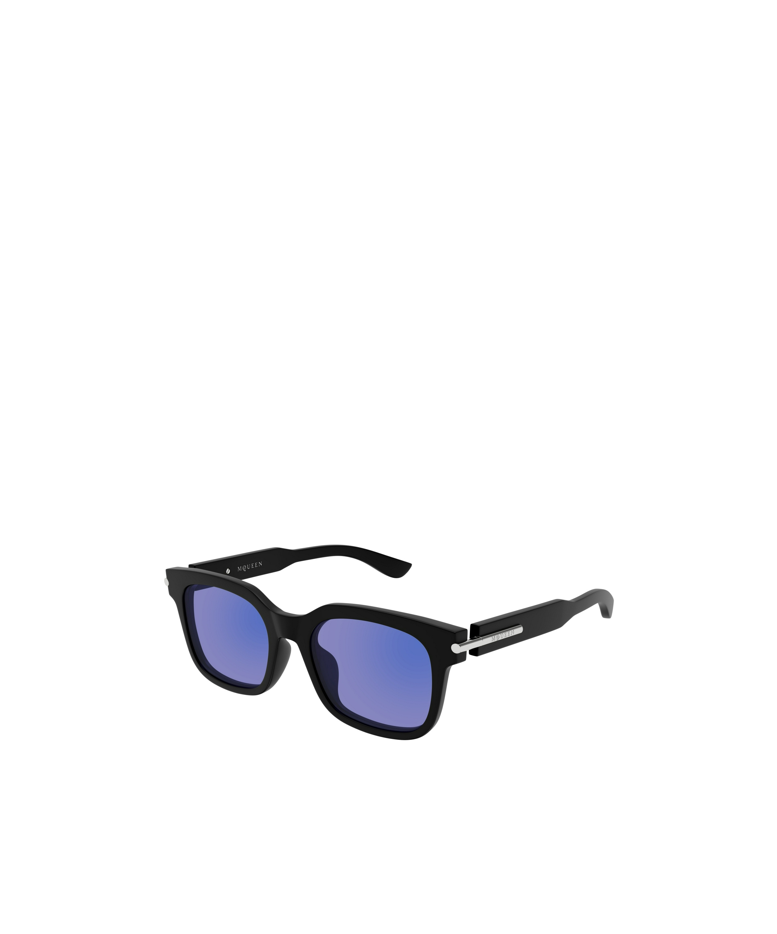 Alexander Mcqueen Eyewear Square Frame Sunglasses In Black
