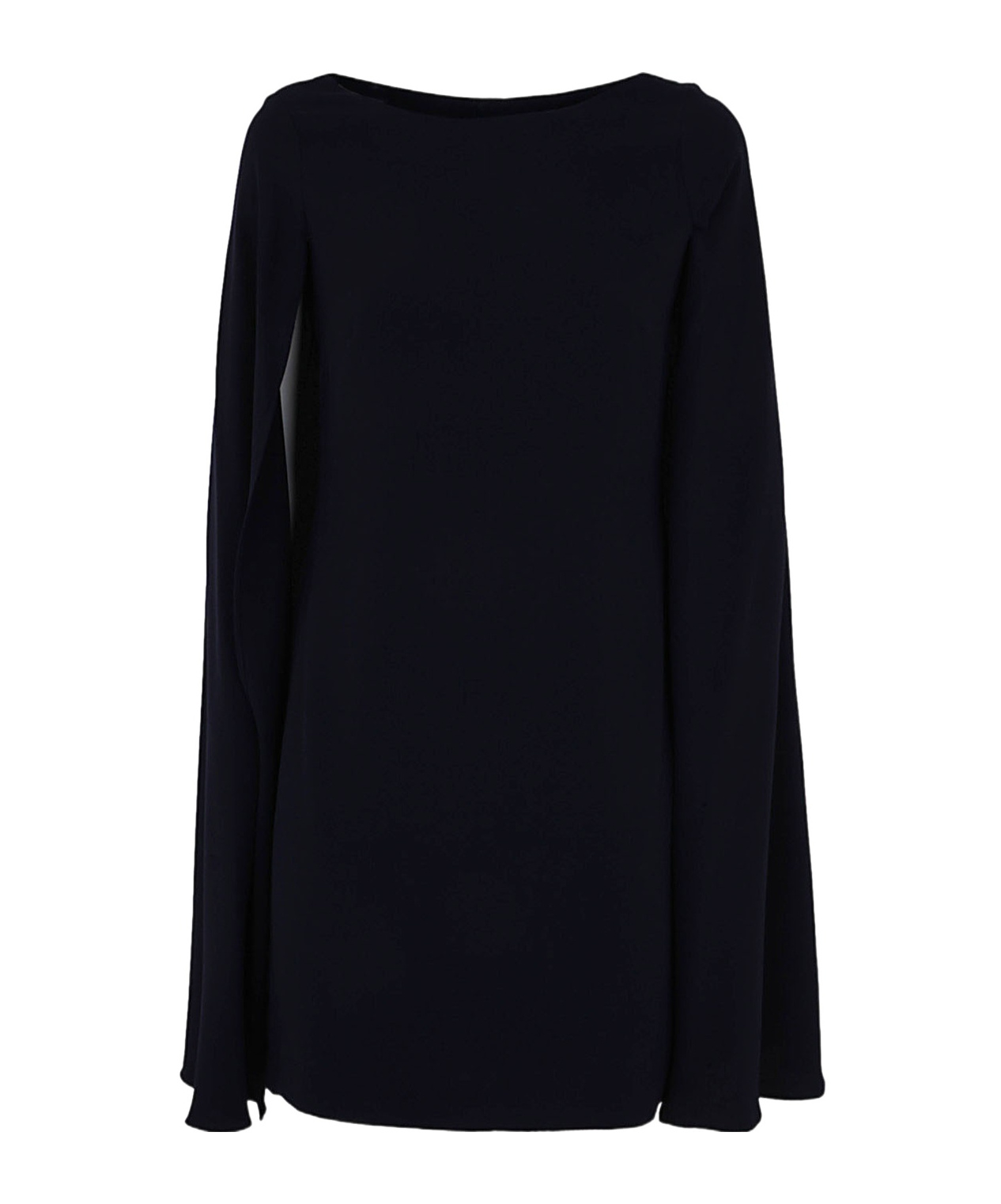 POLO RALPH LAUREN CAPE-OVERLAY SHORT DRESS