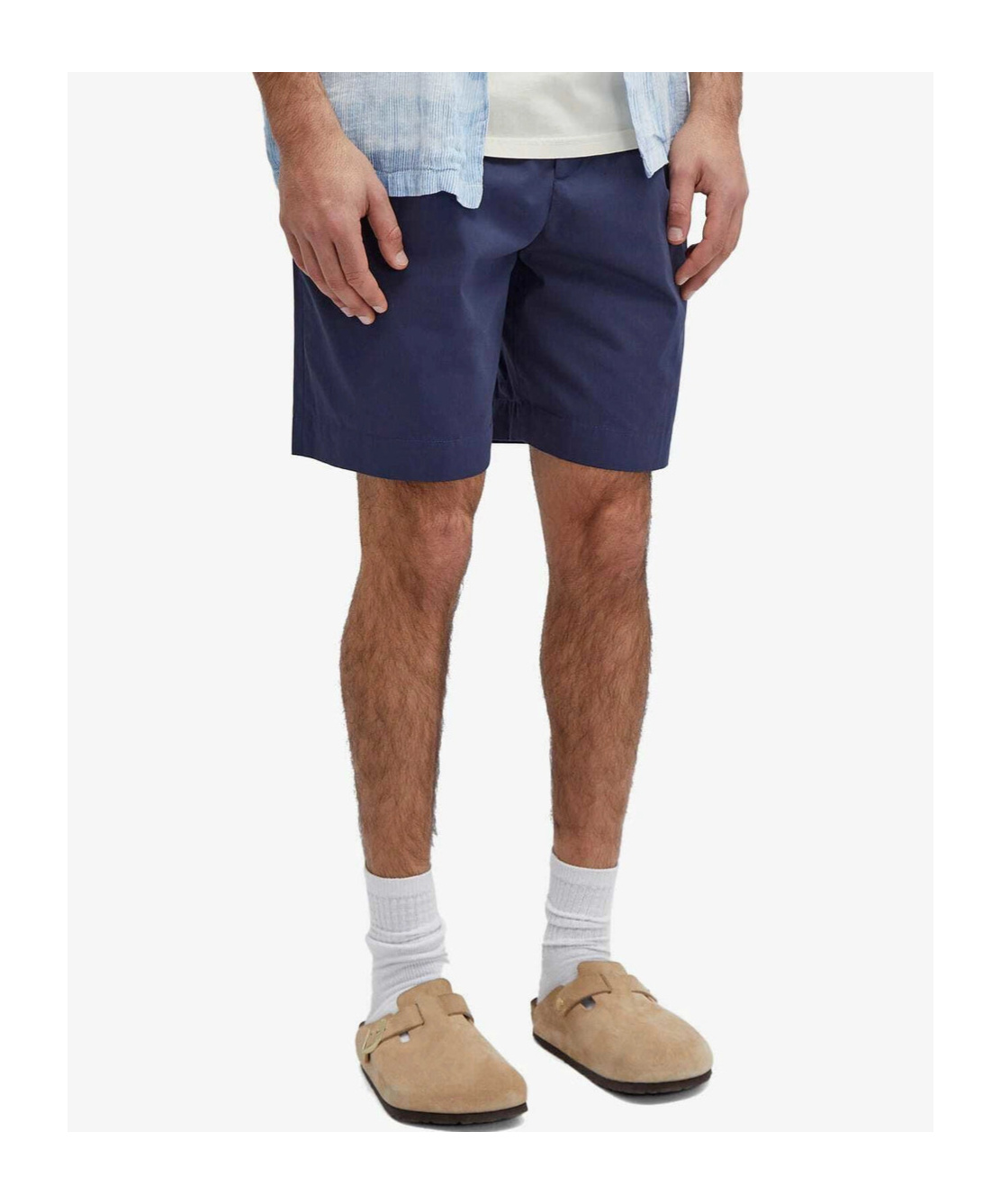 Apc Belt Loop Shorts In Blue