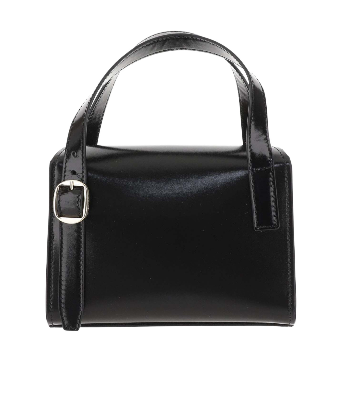 Coperni Double Handle Shoulder Bag In Black