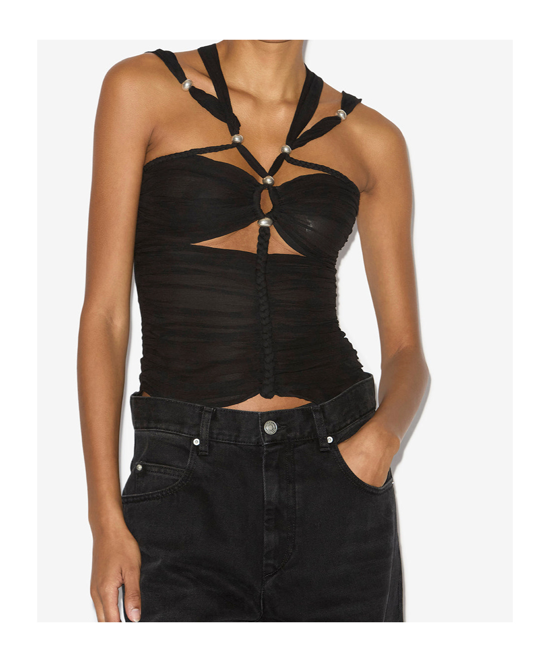 Isabel Marant Revon Top In Black