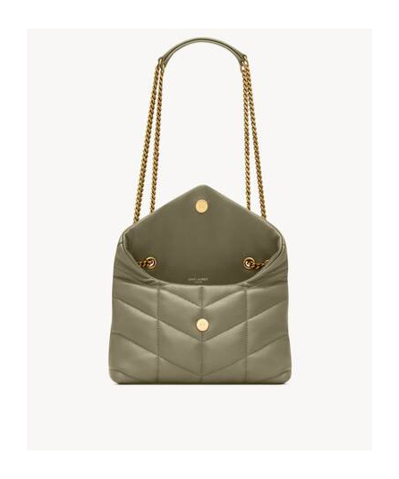 Saint Laurent Toy Puffer In Lambskin
