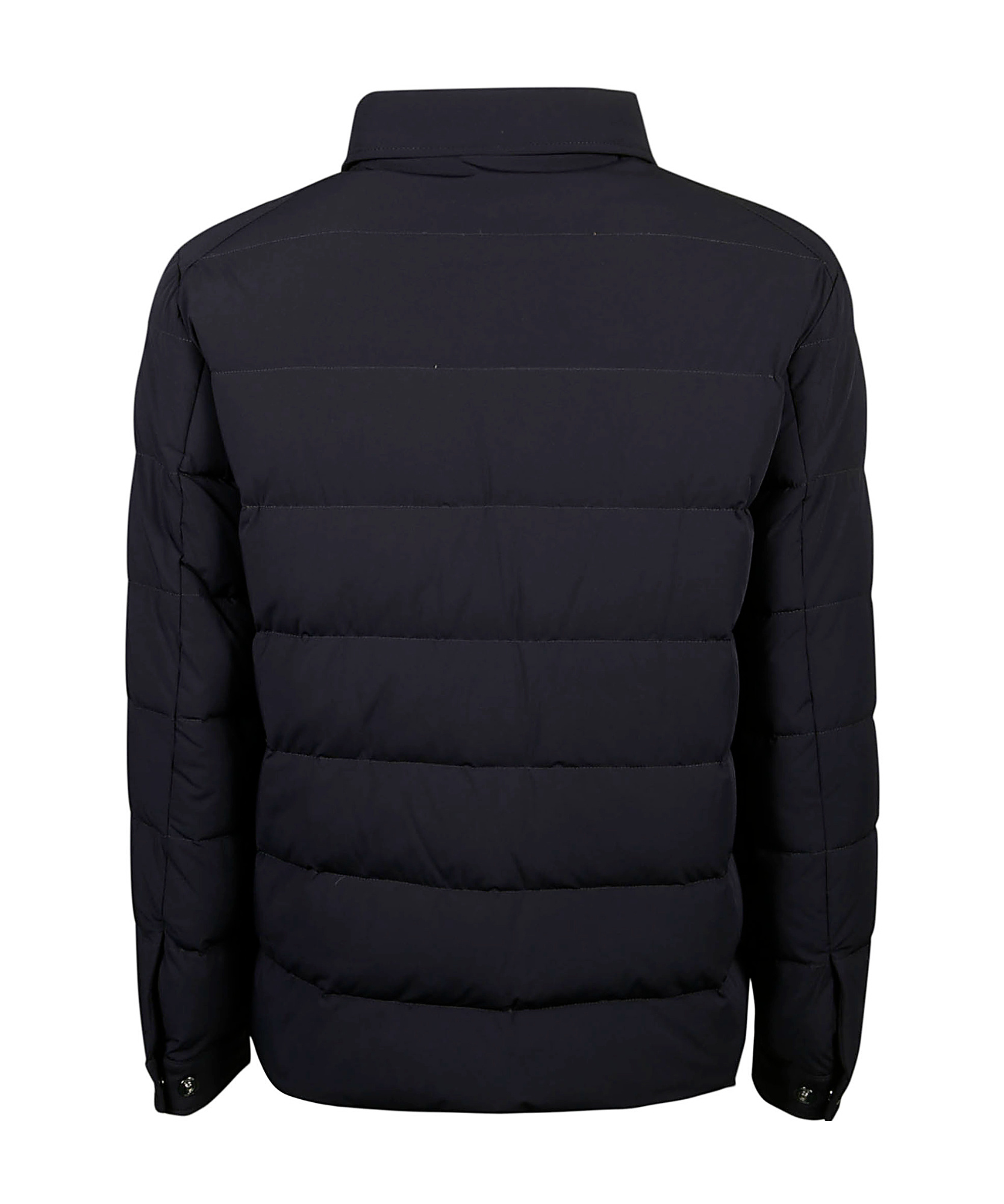 Moorer Long-sleeved Cotton Clothes In Black
