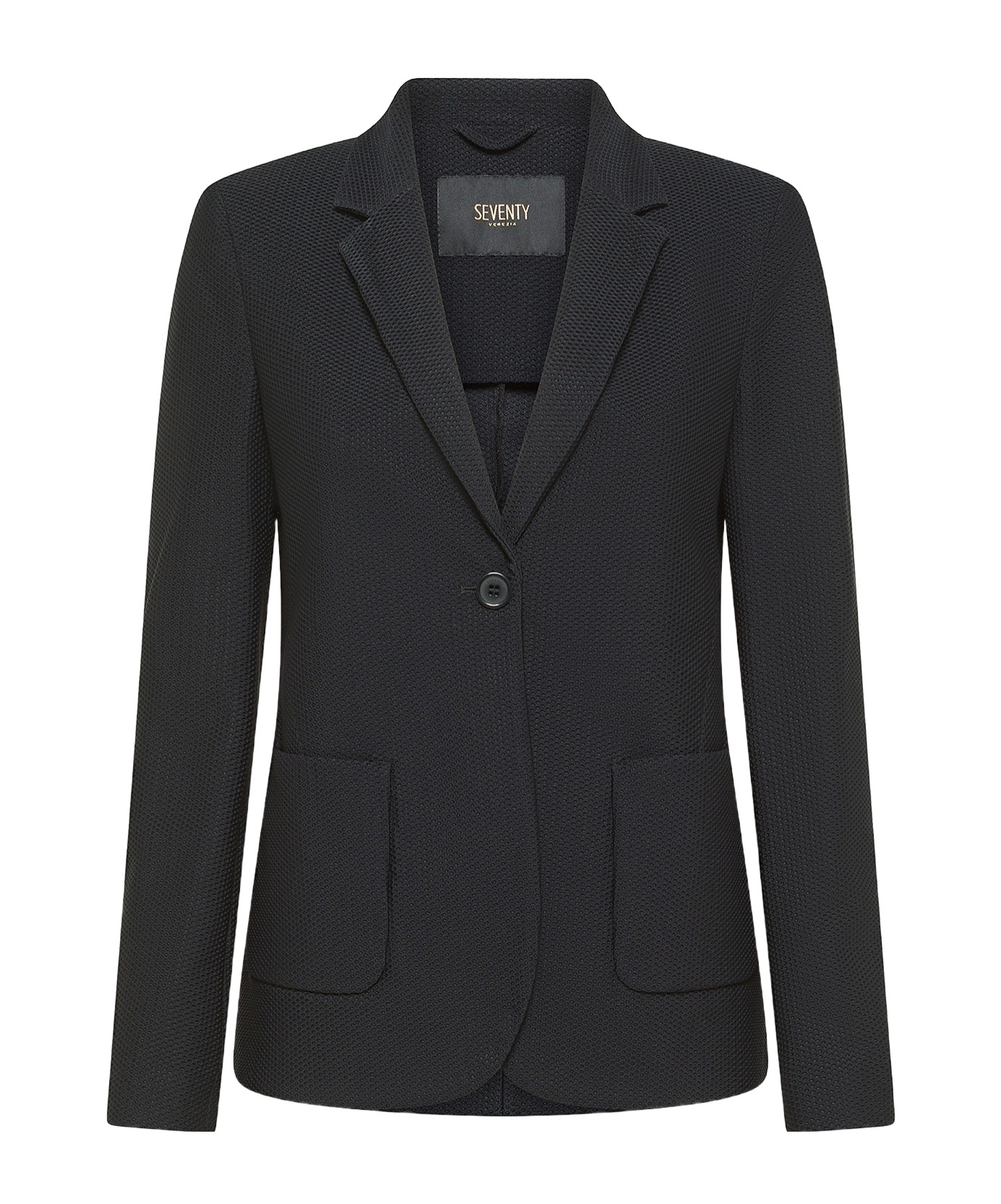 Seventy Black Single Breasted Jacket