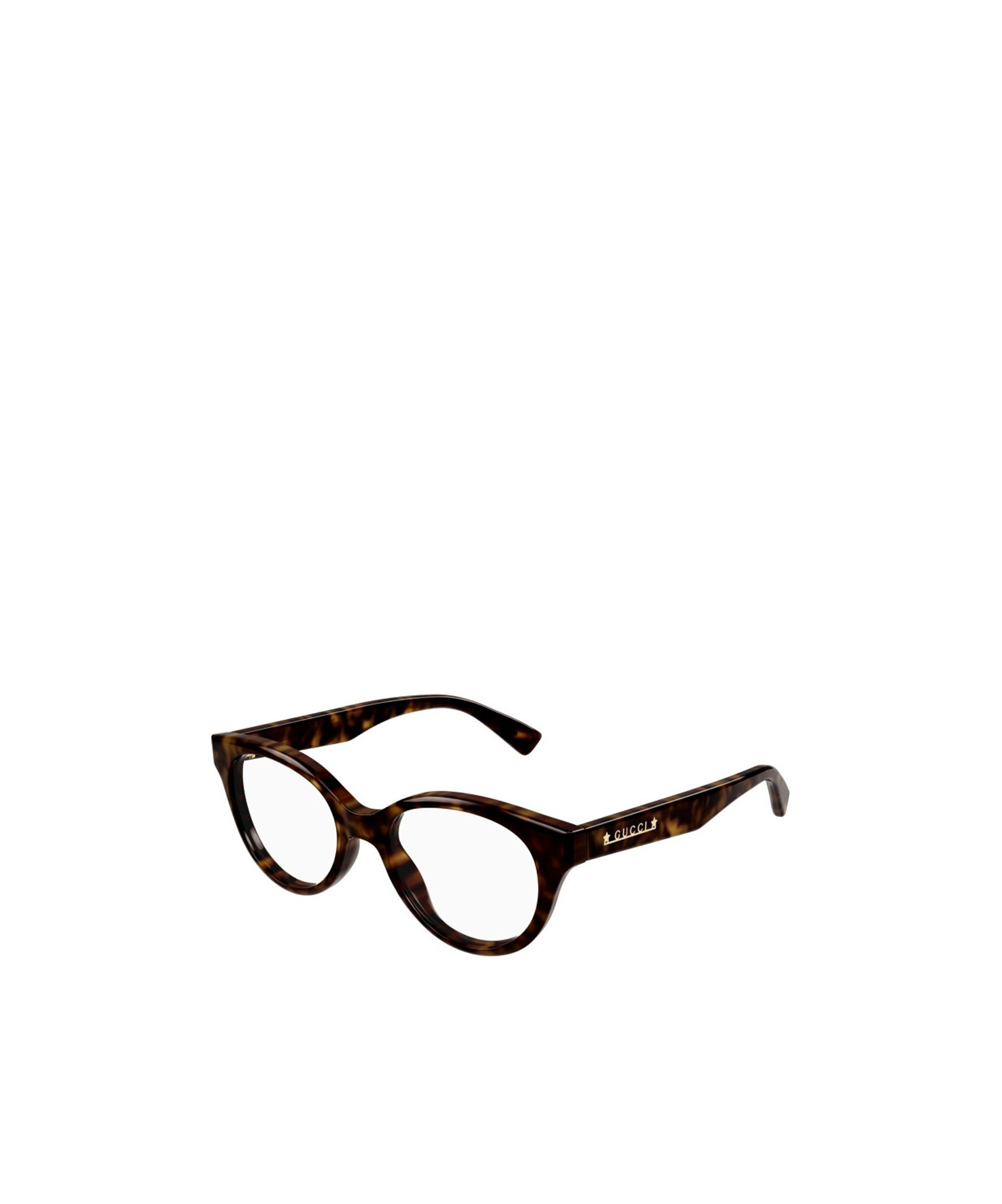 Shop Gucci Round-frame Glasses In Black