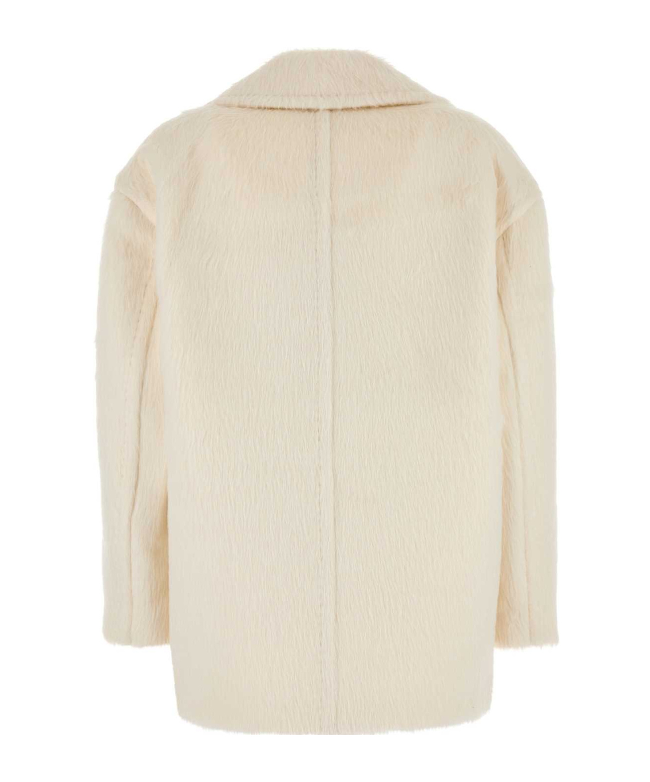 Max Mara Wool And Cashmere Pea Coat