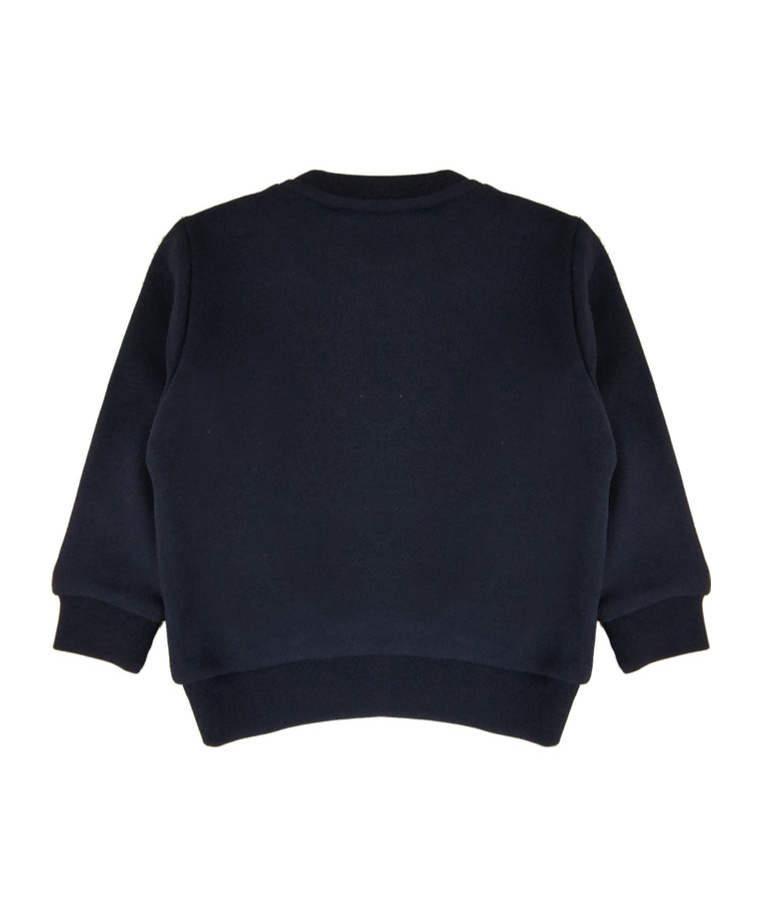 Iceberg Long-sleeved Sweater In Black