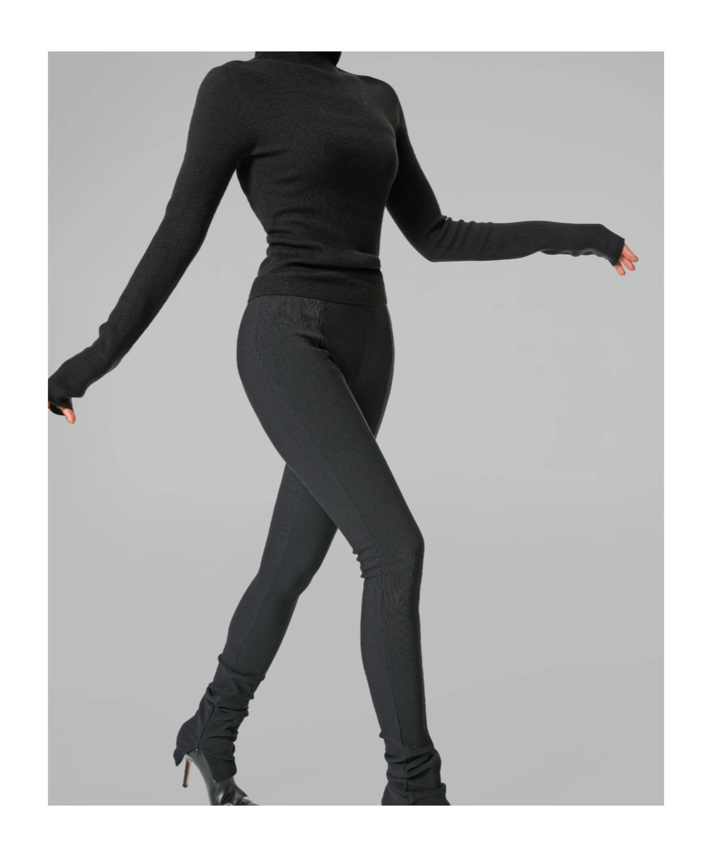Shop The Frankie Shop Danae Hooded Knit Top - Black