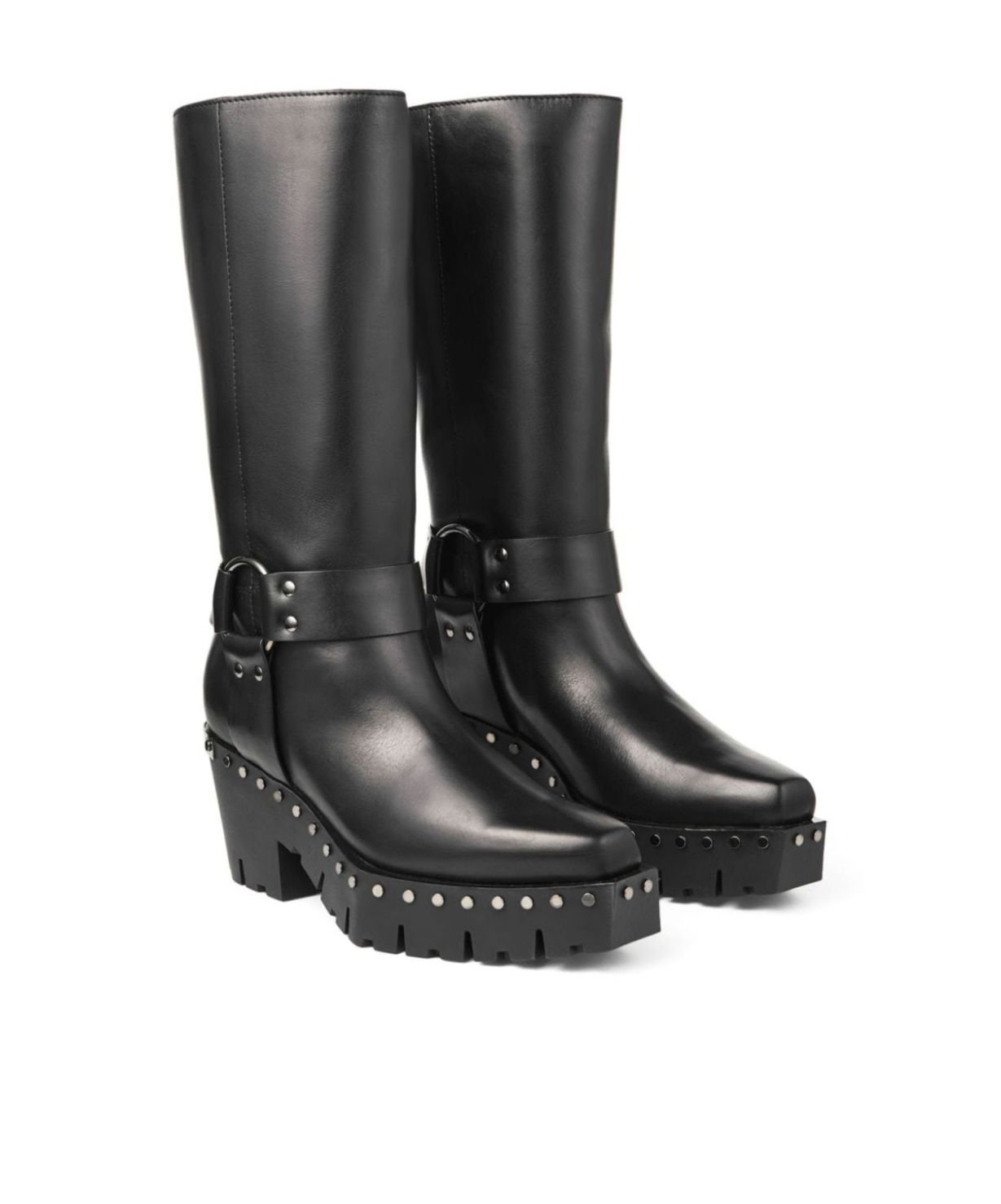 Jimmy Choo Black Quinn Boots In Black