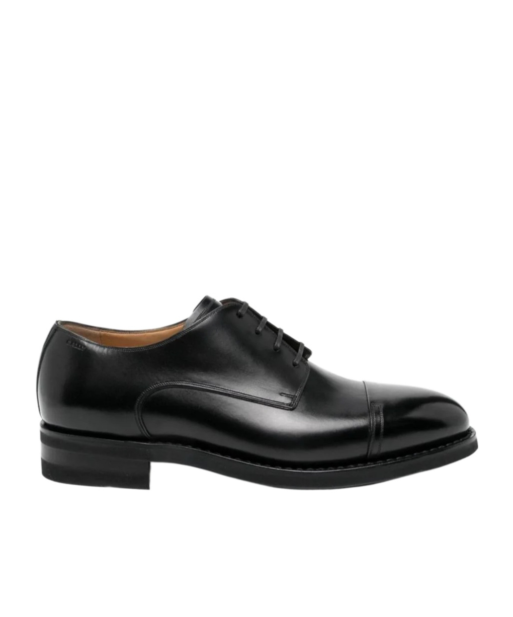 Bally Scrivas Derby Shoes In Blue
