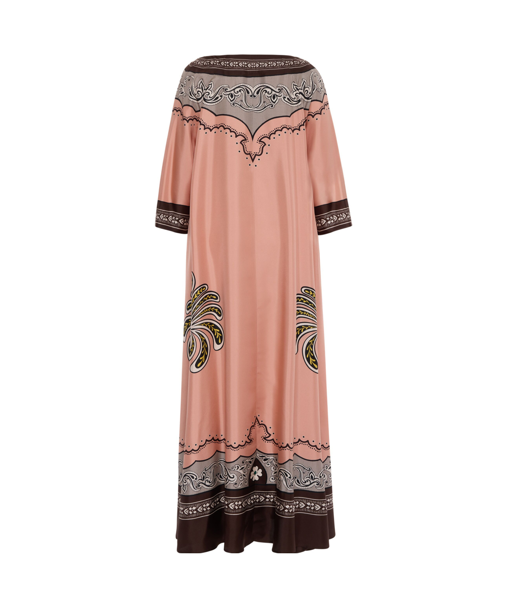 Shop La Doublej Muumuu Maxi Dress In Multicolor