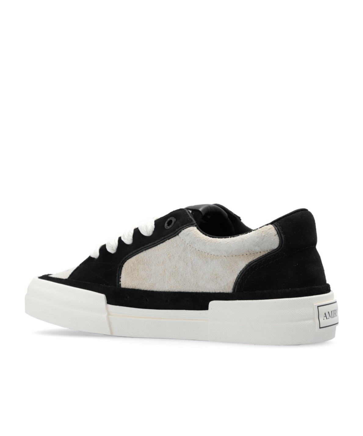 Amiri Sunset Skate Low Sneakers In Birch And Black In White