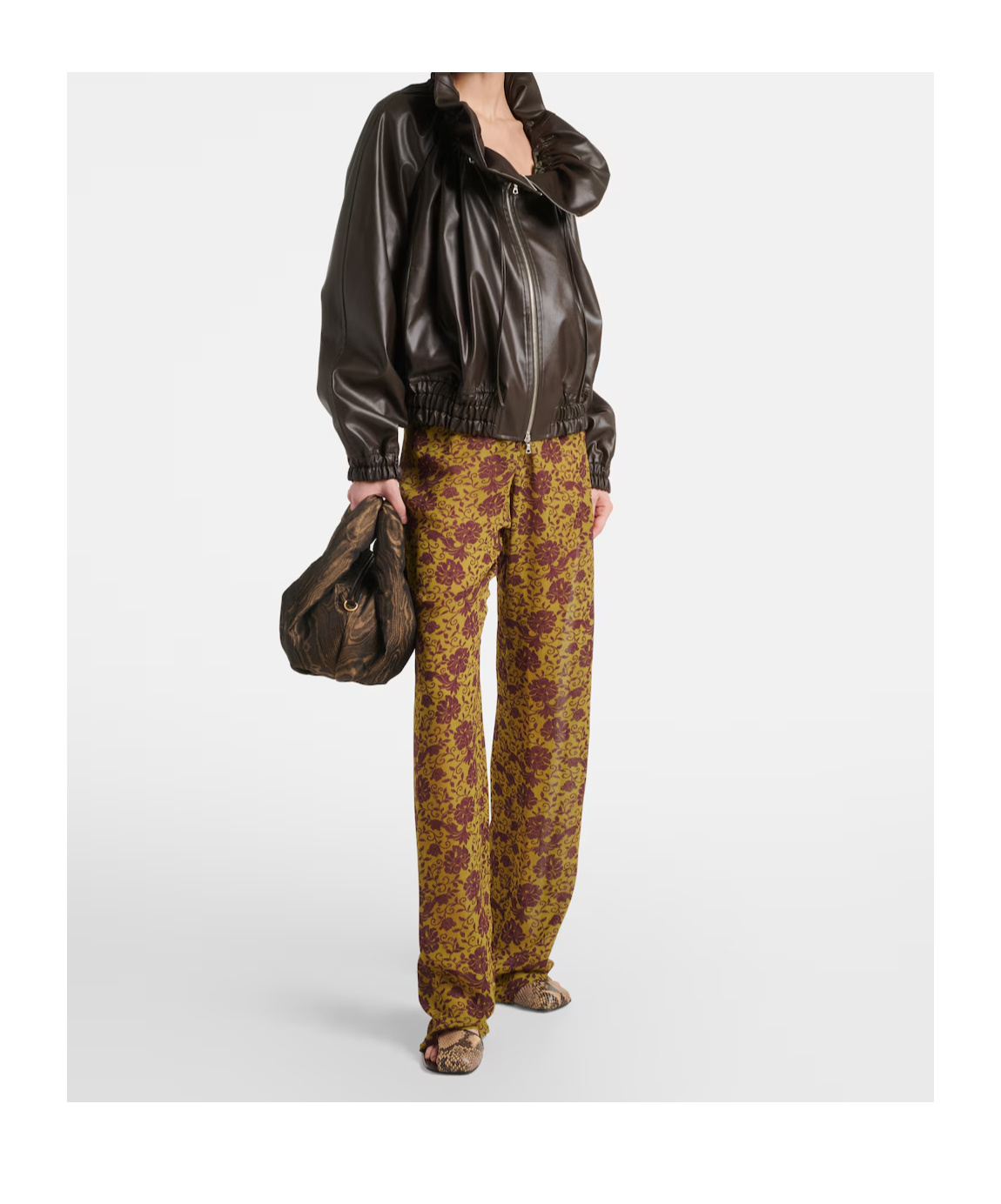 Dries Van Noten Long Sleeve Casual Jacket In Green