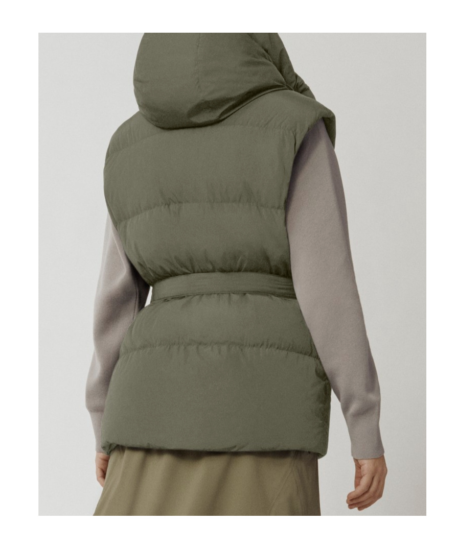 Canada Goose Rayla Down-filled Gilet In Green