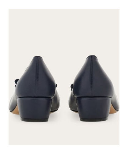 Shop Ferragamo Round Head High Heels In Black