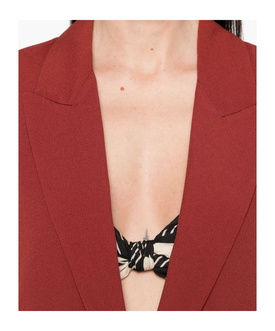 Shop Forte Forte Crepe Blazer