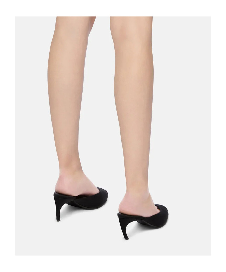 Attico Ada Mule Black In Black
