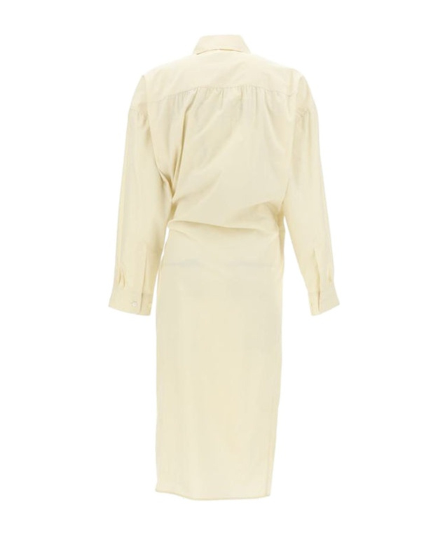 LEMAIRE TWISTED LONG-SLEEVE SHIRT DRESS 