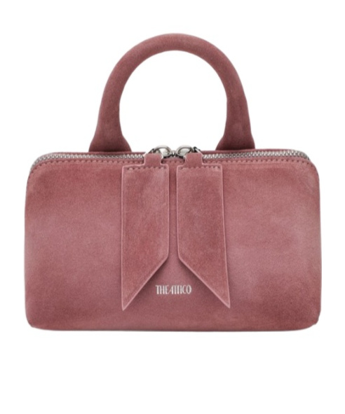 Attico Double Zipper Shoulder Bag In Pattern