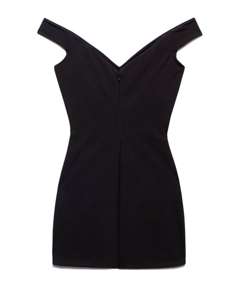 Aniye By V-neck Dress In Black