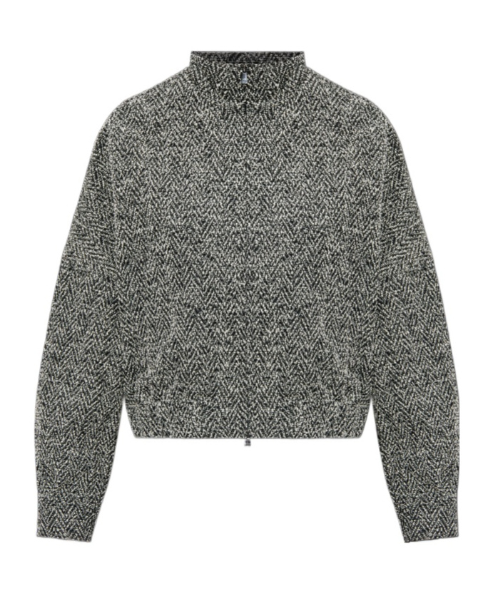Max Mara Long-sleeved Casual Jacket In Black