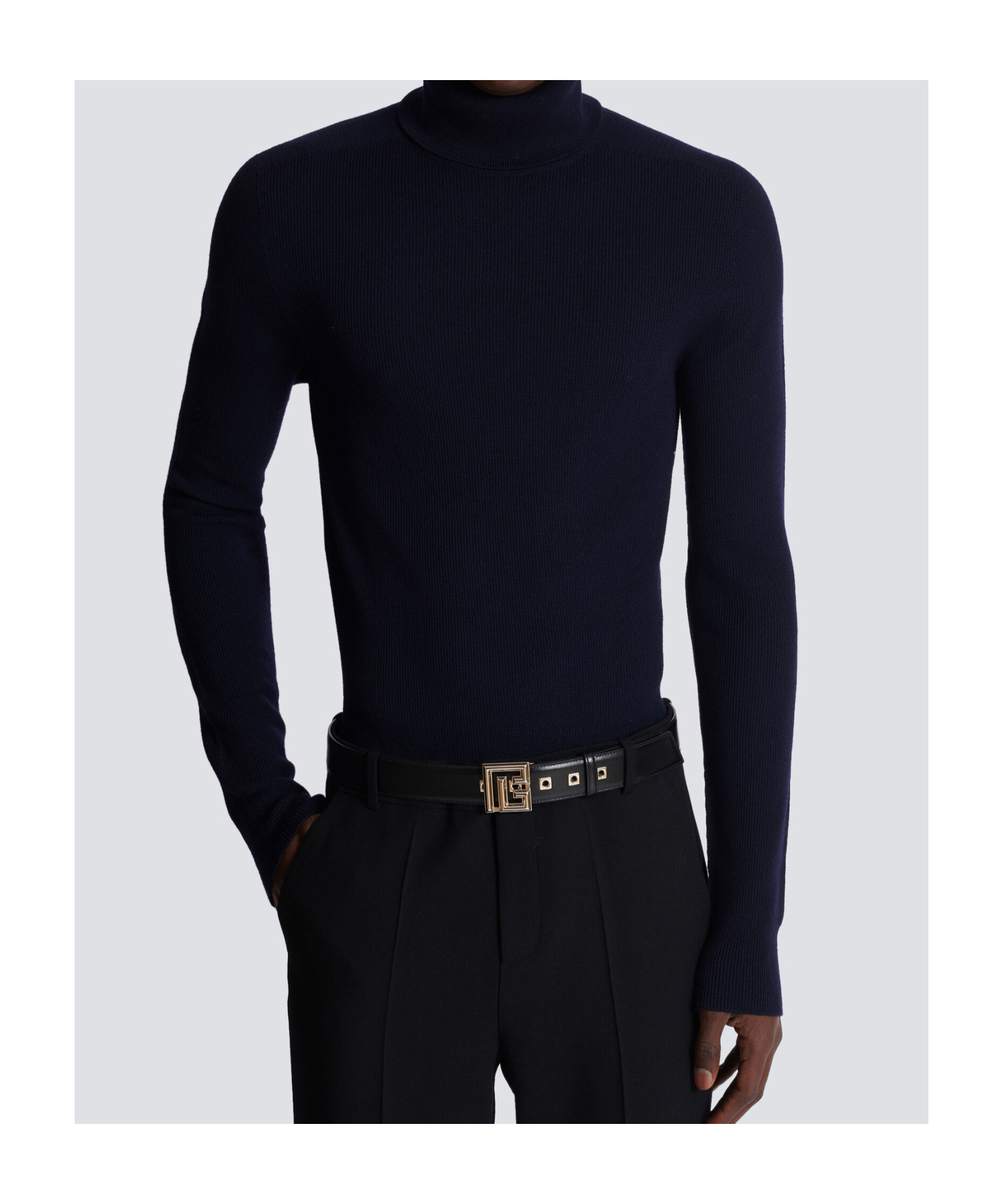 Balmain Leather P-belt