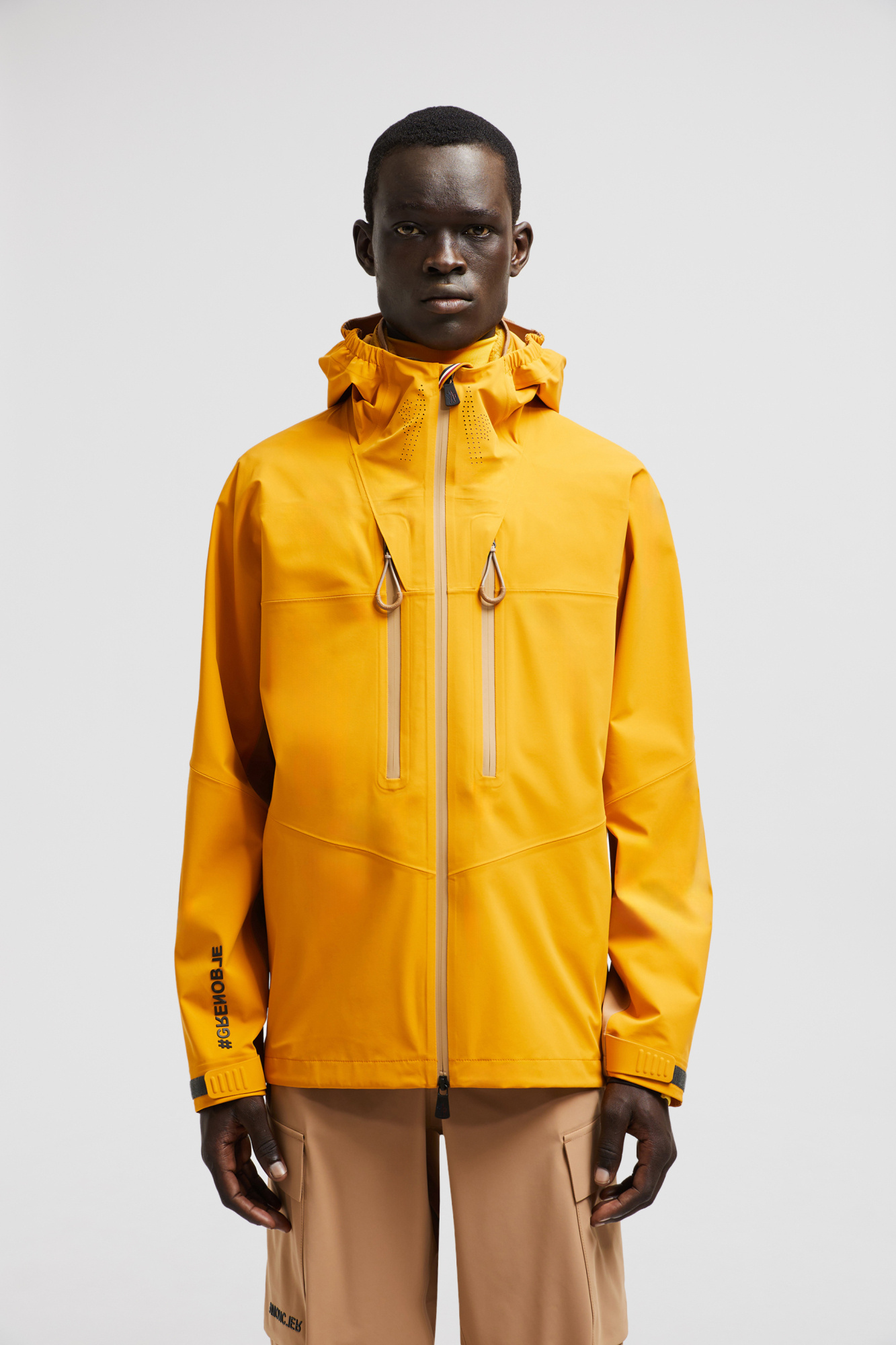 Moncler Orden Technical Jacket In Yellow