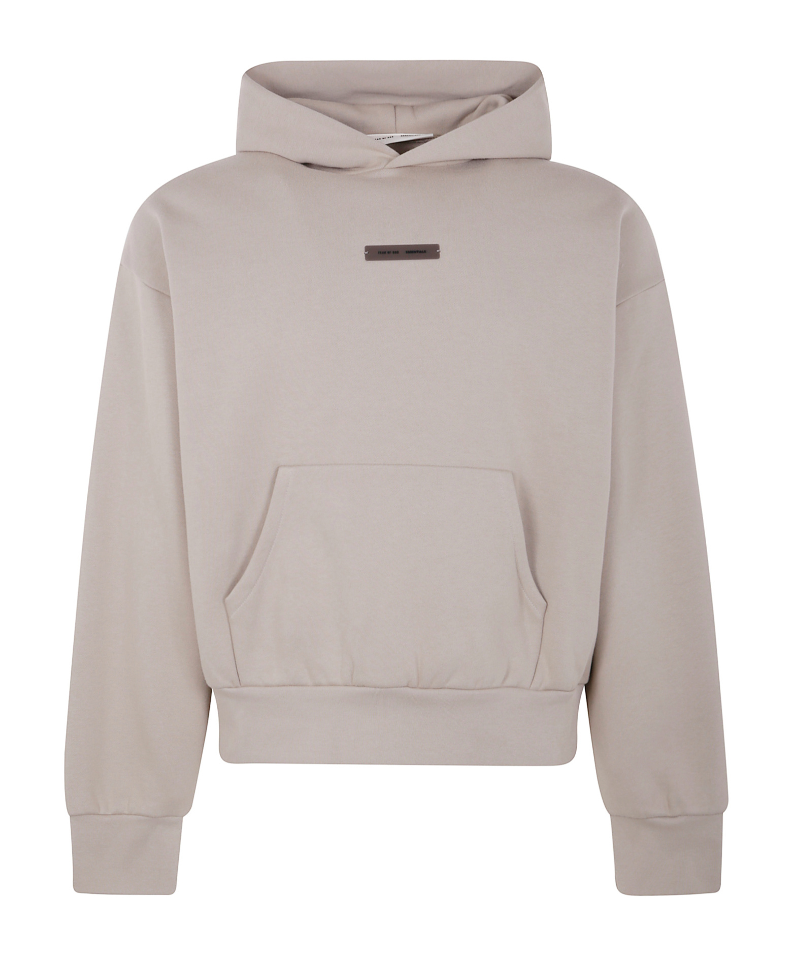 Essentials Classic Fit Fleece Hoodie In Neutral
