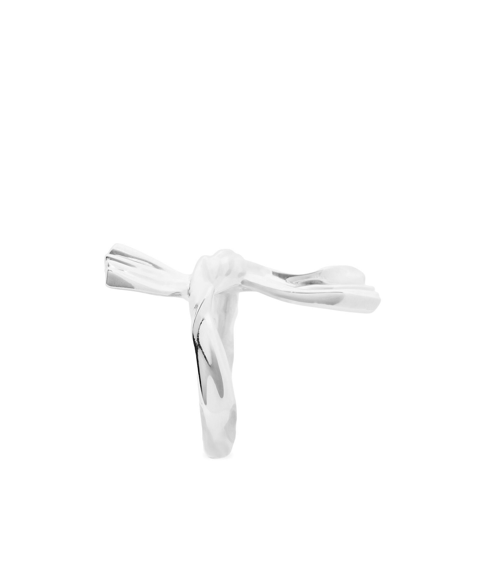 Loewe Knuckle Not Ring In White Gold In White