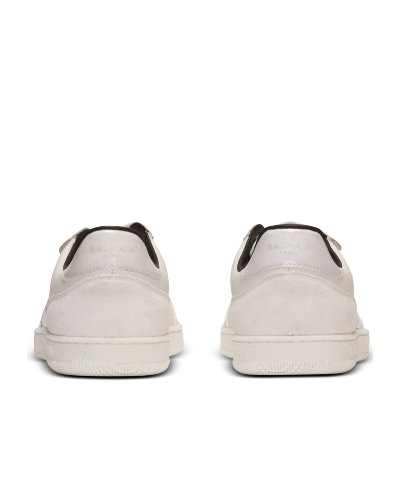 Balmain Swan Sneakers In White