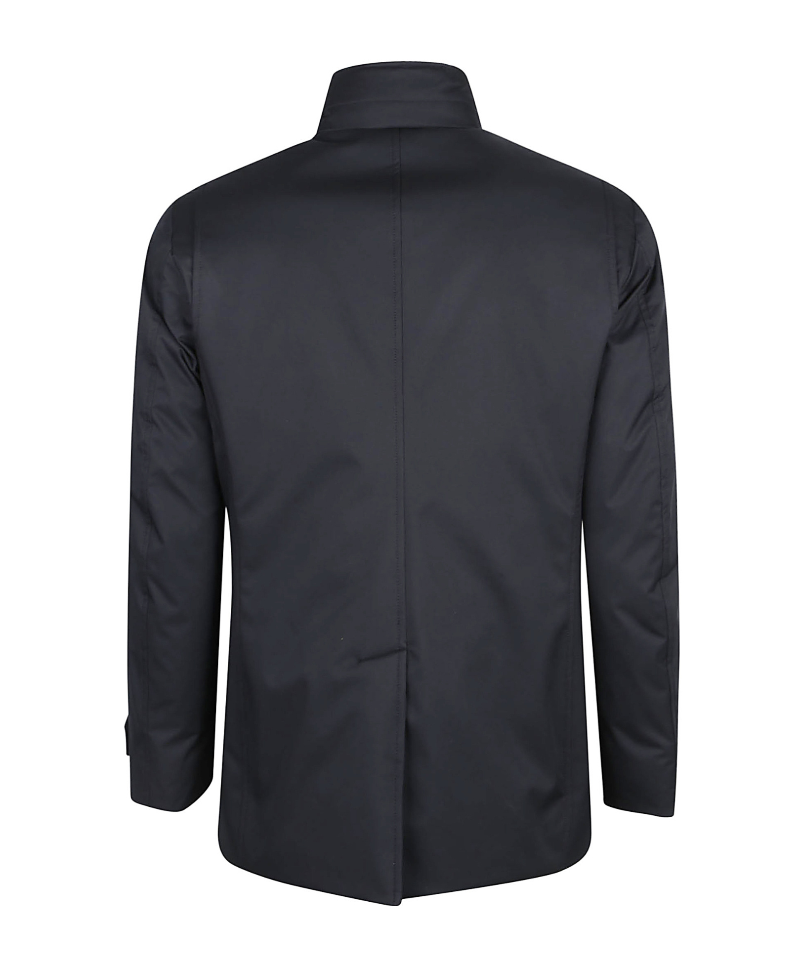 Moorer Man Puffer Midnight Blue Size 42 Polyester In Black