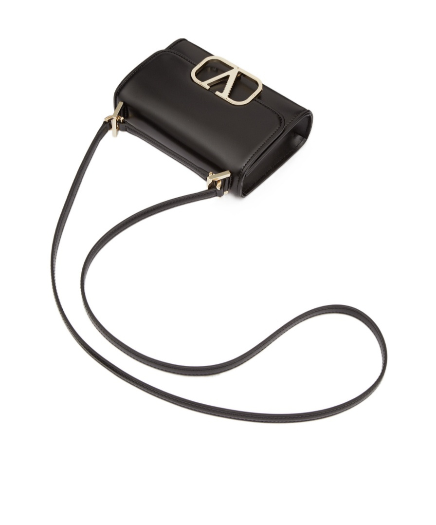 VALENTINO GARAVANI SMALL VLOGO TYPE SHOULDER BAG