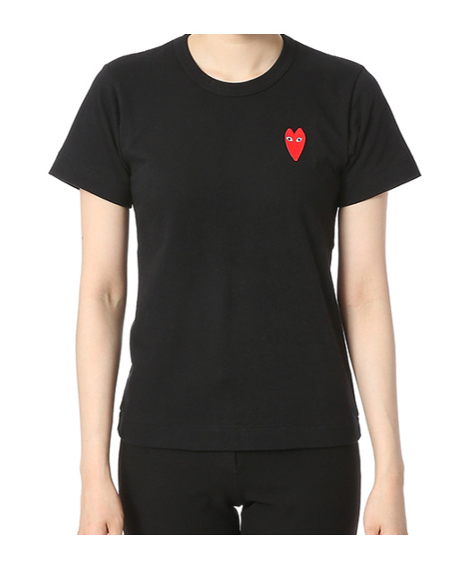 Comme Des Garçons Short-sleeved T-shirt In Black
