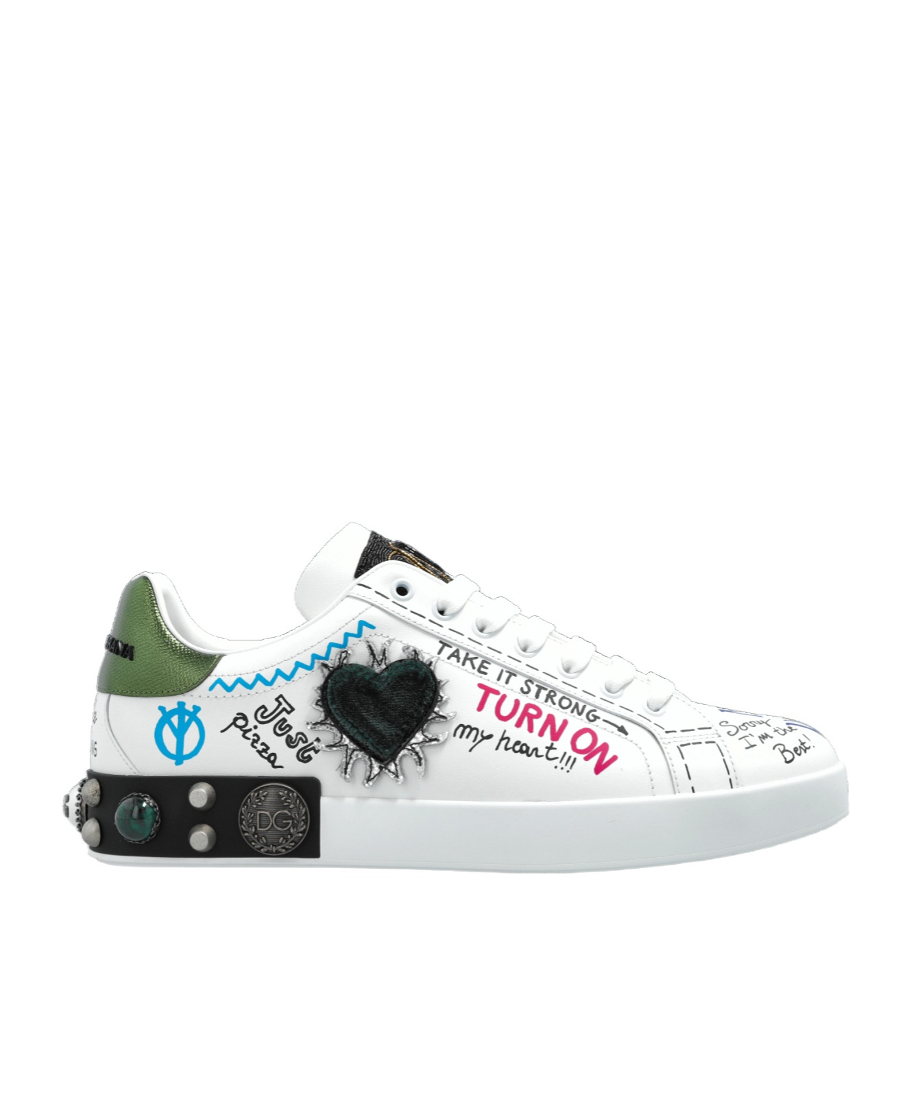 Dolce & Gabbana Portofino Graffiti Sneakers