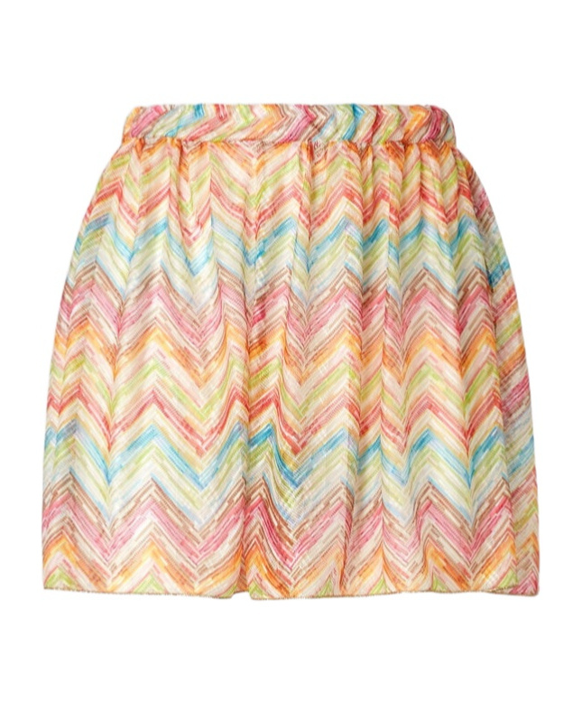 Shop Missoni Zigzag-knit Beach Cover Up In Nude